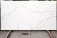 AB8118 τεχνητή άσπρη γρατσουνιά χαλαζία benchtop ανθεκτική